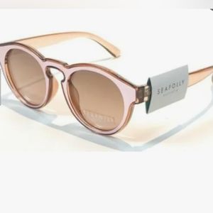 Seafolly Mirrored Sunglasses Blush Rose Gold